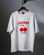 GoldDiii® “Cherry” Premium Relaxed Fit Graphic T-Shirt — 190 GSM
