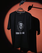 GoldDiii “Born To Lead” Premium Relaxed Fit Graphic T-Shirt — Black