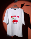 GoldDiii® “Cherry” Premium Relaxed Fit Graphic T-Shirt — 190 GSM