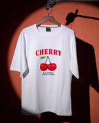GoldDiii® “Cherry” Premium Relaxed Fit Graphic T-Shirt — 190 GSM