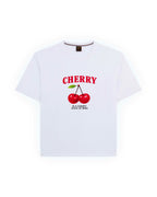 GoldDiii® “Cherry” Premium Relaxed Fit Graphic T-Shirt — 190 GSM
