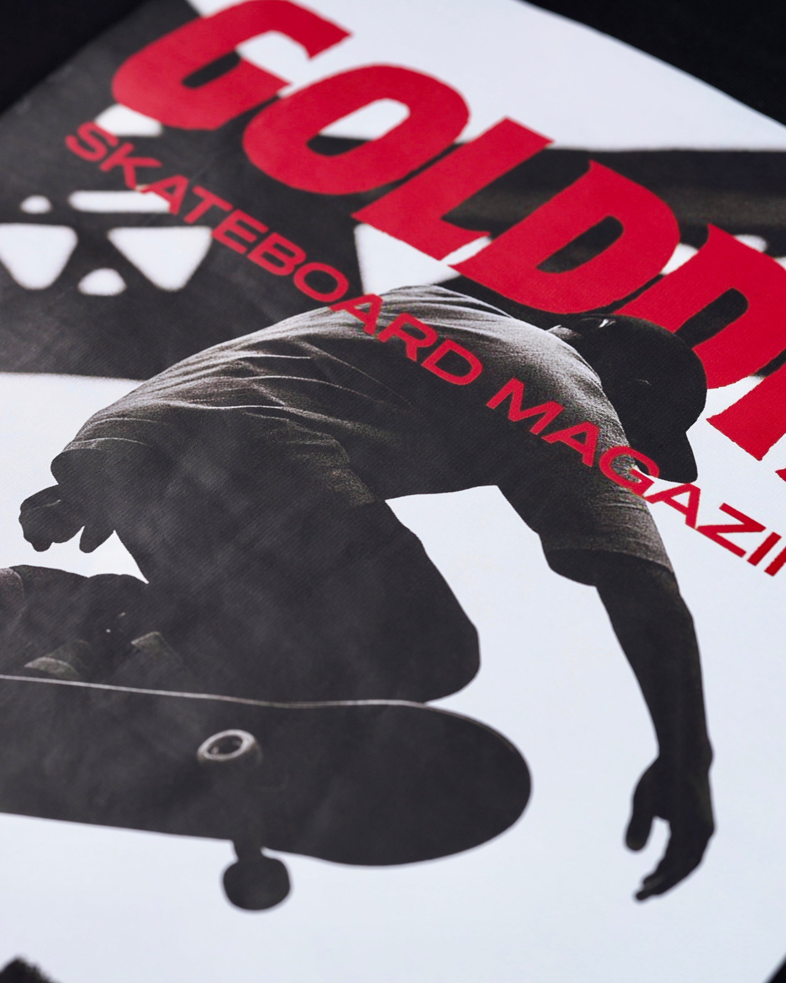 GoldDiii Oversized Long Sleeve Signature Tee – Limited Edition – Heavy 230 GSM - Black / White