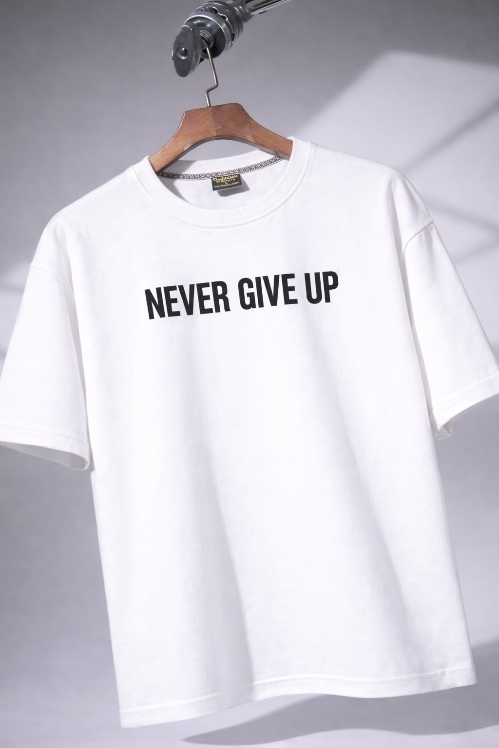 GoldDiii Oversized Long Sleeve Signature Tee – Limited Edition – Heavy 230 GSM - Black / White