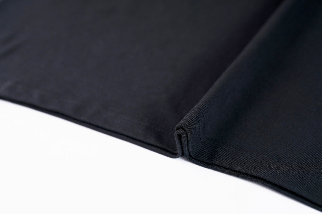 GoldDiii Oversized Long Sleeve Signature Tee – Limited Edition – Heavy 230 GSM - Black / White