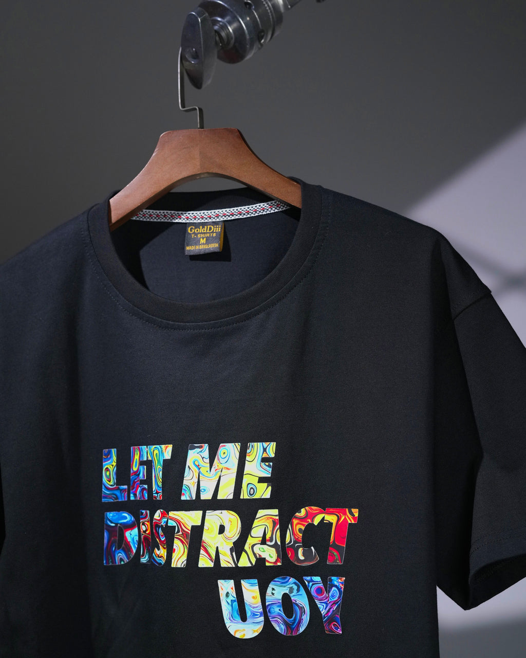 GoldDiii® “Let Me Distract You” Premium Graphic Tee