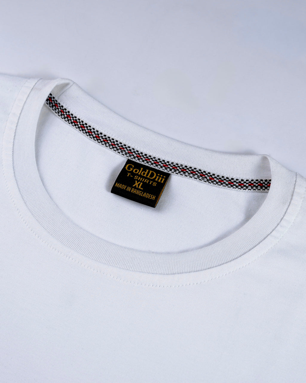 GoldDiii Oversized Long Sleeve Signature Tee – Limited Edition – Heavy 230 GSM - Black / White