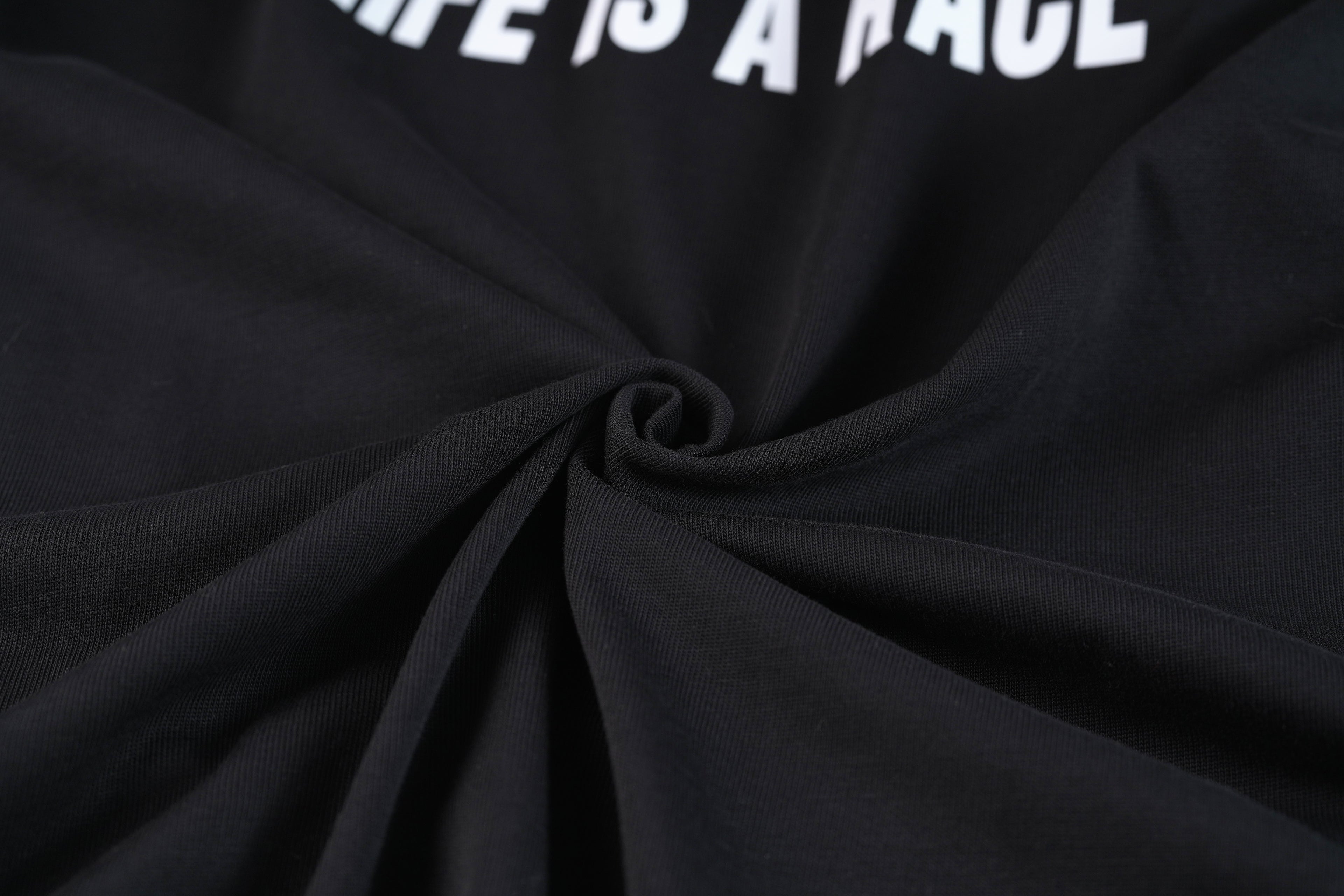 GoldDiii Oversized Motivational Graphic T-Shirt — Front & Back Print — Heavy 230 GSM