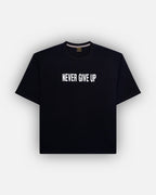 GoldDiii Oversized Long Sleeve Signature Tee – Limited Edition – Heavy 230 GSM - Black / White