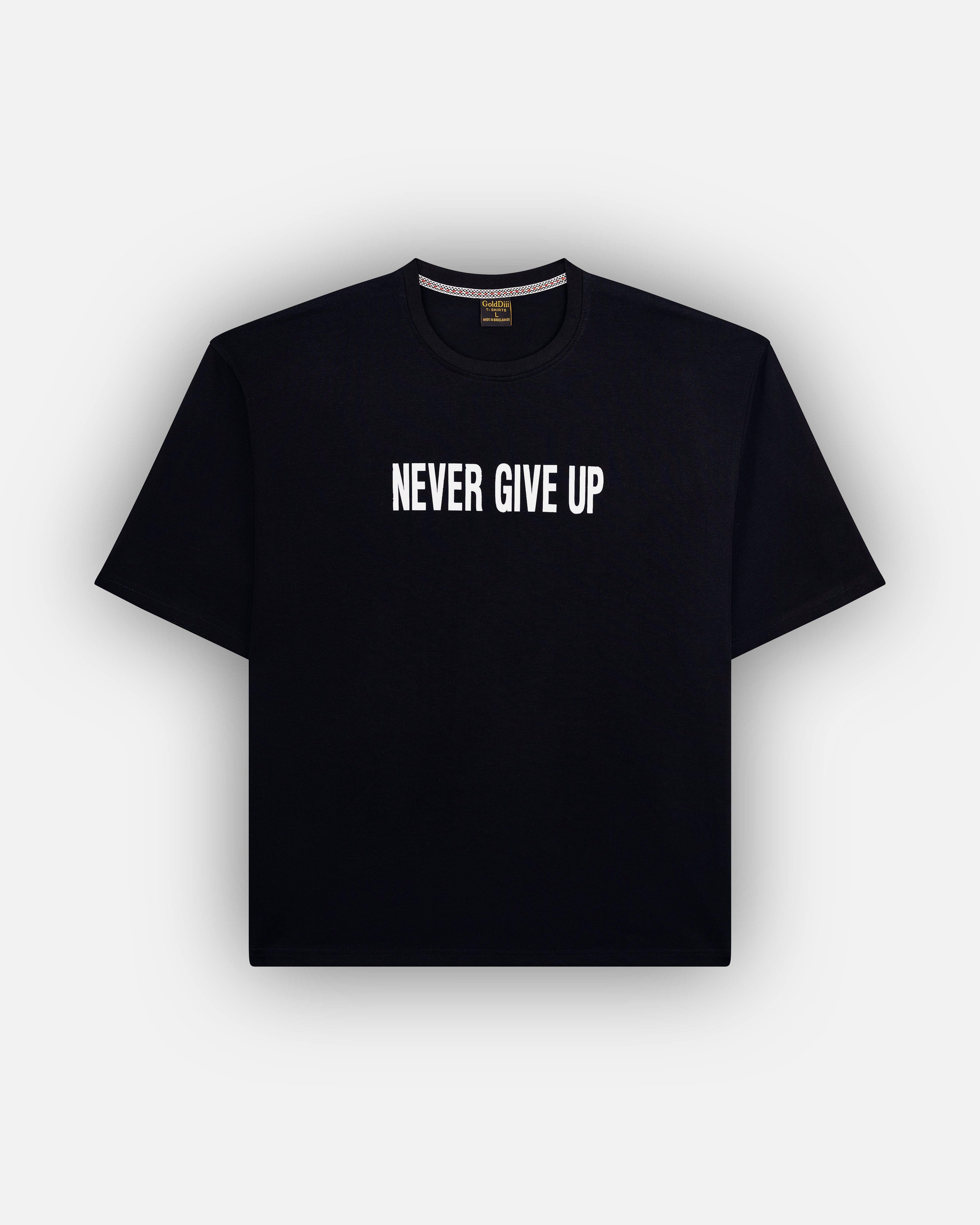 GoldDiii Oversized Long Sleeve Signature Tee – Limited Edition – Heavy 230 GSM - Black / White